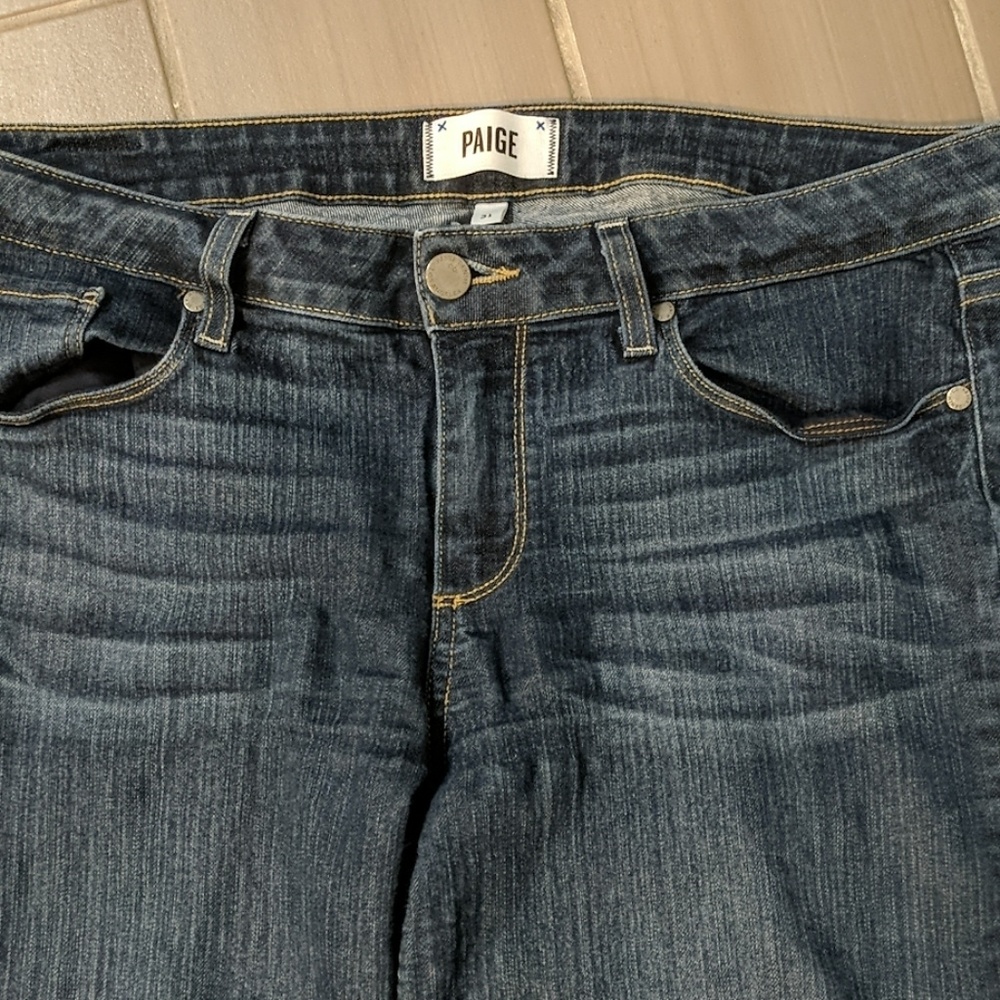 Paige Kylie crop denim